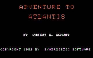 Adventure To Atlantis